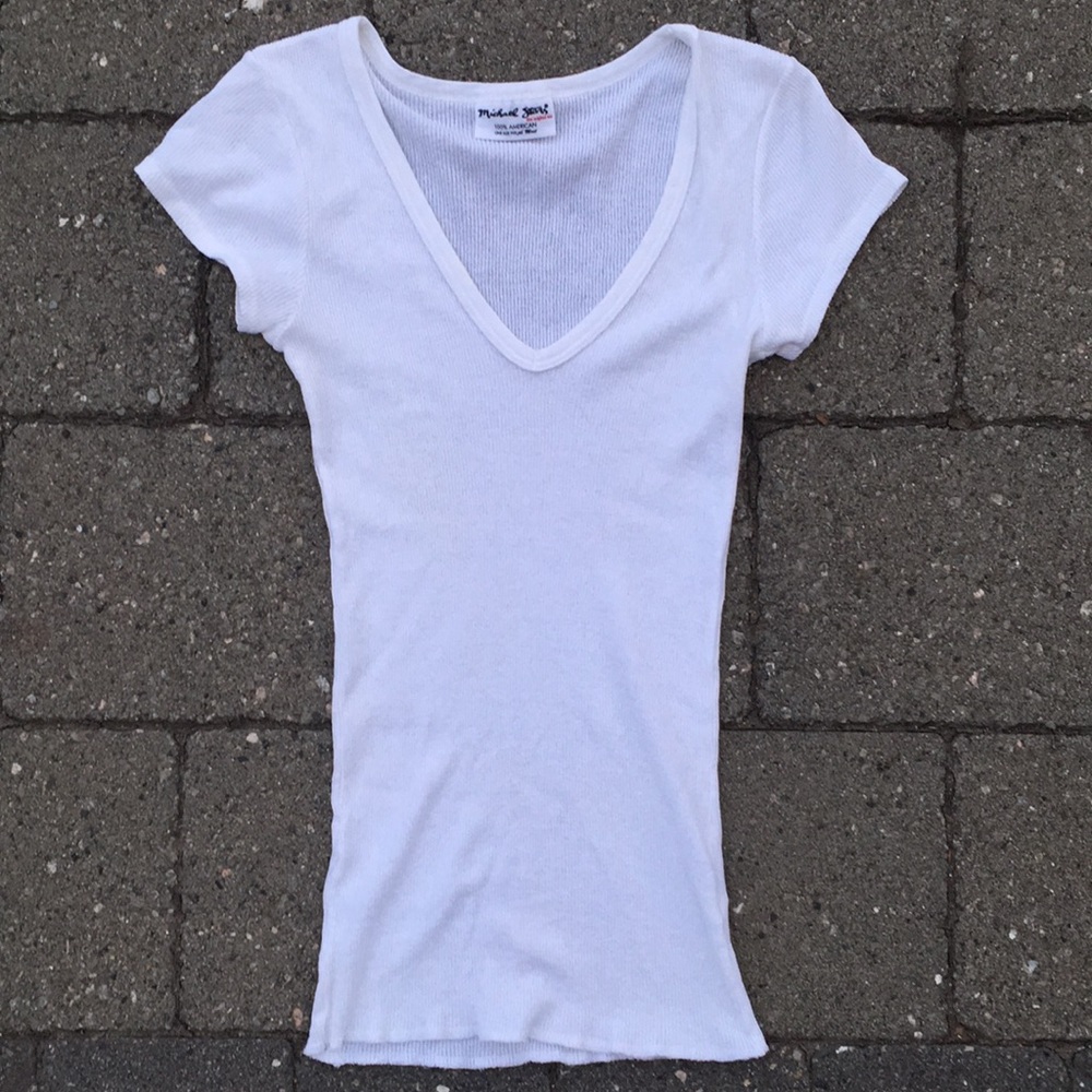 Vintage Michael stars white t-shirt